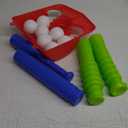 Play22 T Ball Set for Toddlers - Tball Set for Kids 3-5, 8 Large Balls, 23" Batting Tee - Kids Baseball Bat Tee - Wiffle Ball, Toddler Outdoor Toys Play Equipment, Gifts for 4 Year Old Boys and Girls
