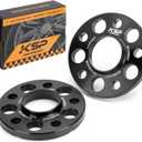 KSP 5X112mm Wheel Spacers,15mm 66.56mm Hubcentric Bore Forged Tuning Spacer for Most Newer A4 S4 A5 S5 A6 S6 A7 S7 A8 Quattro, 2019+ (G-Chassis),2pcs