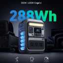 Anker SOLIX C300 Portable Power Station with Protective Bag, 288Wh, 300W