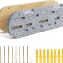 Hangboard, Portable Hangboard Rock Climbing Training Board, Natural Marble Hang Board for Climbing - an Authentic Climbing Experience, Climbing Pegboard - A Great Gift for Climbers