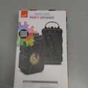 iLive ISB202B ISB202B Portable 8-in. 10-Watt Bluetooth Rechargeable Party/Karaoke Tailgate Speaker with Party Lights and Wired Microphone