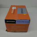 Fall Protection Premium Safety Harness with Shock Absorbing Lanyard, Vented & Padded Shoulder, Legs & Back - Upgrade 4 Quick Buckles (Orange)