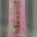 2 in 1 Bikini Trimmer for Women, Dual Head Electric Shaver with LED Display, IPX7 Waterproof Body Pubic Hair Trimmer Rechargeable Womens Electric Razor for Armpit Leg Body Facial (Pink)