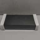 BAYKA Floating Shelves for Wall, Wall Mounted Rustic Wood Shelves for Bathroom, Bedroom, Living Room, Kitchen, Hanging Shelf for Books/Storage/Room Decor with 22lbs Capacity (Black, Set of 3, 15.7in) (A. Black - Universal Classic Style)