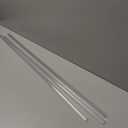 Yecaye 3 Pack Shower Door Seal,Shower Door Sweep,Frameless Glass Seal Strip for Side Door,Stop Leaks and Create a Water Barrier Guard (Side-3/8 x39)