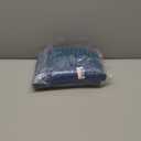 NICETOWN 100% Blackout Short Curtains with Black Liners, 2 Panels, 37"W by 63"L, Moroccan Blue, Solid Thermal Insulated Full Blackout 2-Layer Lined Drapes, Energy Efficiency Window Drapes for Bedroom