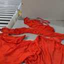 Avidlove Lingerie for Women Sheer Mesh Lingerie Dress Club Outfits Backless Babydoll Chemise (S, Red)