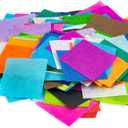 Hygloss Products Bleeding Tissue Paper Squares 1-Inch, 20 Assorted Colors for Arts & Crafts, DIY Projects, Scrapbooking, Greeting Cards, 2400 Squares