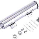 Radiator Coolant Over Flow Puke Tank Can 2 X 10 Inch Polished Stainless Steel 14 OZ 2'' X 10''