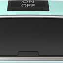 Simple Music Player for Dementia Elderly Seniors Easy MP3 Player as Alzheimers Dementia Visually Impaired Patients Product Gift One-Touch Controls ON/Off Retro Music Box (Cyan)