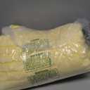 NTBAY Flannel Fuzzy Toddler Blanket, Fluffy Warm and Lightweight Reversible Stripes Design Baby Plush Blanket, 30 x 40 Inches, Yellow