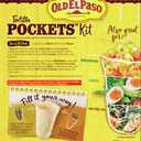 Old El Paso Tortilla Pockets Dinner Kit, 12.4 oz (8 Count (Pack of 1))