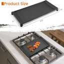 WB31X24738 Griddle Replacement Parts Compatible With GE Stove Top Pan WB31X24998, Cast Iron Center Griddle Plate General Electric Gas Range Cook top Grid JGB700SEJ4SS JGSS66SEL3SS Flat Top Pan