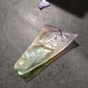 Starsoul Dragonfly Hot Air Balloon Solar Lantern Outdoor Glass Hanging Hot Air Balloon Lantern with Flame Light Waterproof for Patio Pathway Yard Porch Backyard Decor