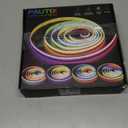 PAUTIX RGB Smart IC COB LED Strip Light Addressable 32.8ft/10m,UL-Listed 24V Color Flowing Strip Light Multicolor Flexible Tape Lights with APP Control/Music Mode,for TV,Bedroom,Party DIY Decoration