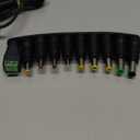 Gonine 24V 2.5A DC Power Supply 60W AC Adapter for 24 Volt 0.1-2.5A LED Strip Lights, 24Vdc Sound Bars, Speaker. AC 100-240V to DC 24V 2.5A Transformer with 8 Tips.