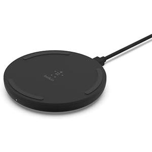 Amazon.com: Belkin Quick Charge Wireless Charging Pad - 10W Qi-Certified Charger Pad for iPhone, Samsung Galaxy, Apple Airpods Pro & More - Charge While Listening to Music, Streaming Videos, & Video Calls - Black : Cell Phones & Accessories