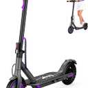 Electric Scooter for Kids Aged 6-10, 350W Motor, 19 Mph Speed & 15 Miles Range, 8.5" Solid Tires, Lightweight Foldable Scooter with Dual Braking System, Max Load 265LBS