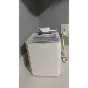 Ice Makers Countertop, Portable Ice Machine with Carry Handle, 2 Sizes of Icecube for Home Kitchen Bar Party Camping