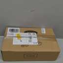 HUCKLE Shower Faucet Set with Shower Head, 8-Inch Black Shower Faucet with Valve, Single-Handle Rainfall Shower Head, Matte Black Shower Head for Bathroom