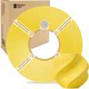 Bamboo Lab 1.75MM PLA Matte Filament High Speed Printing with RFID 1KG +/- 0.03mm Eco Friendly 3D Printer Filament for Bambu Lab P1P/P1S/X1C/X1/A1/A1 Mini (Without Spool) (Lemon Yellow 11400)