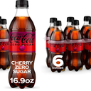 Coca-Cola Zero Sugar Cherry Diet Soda Soft Drink, 16.9 fl oz, 12Pack BB: 02 Mar 2026