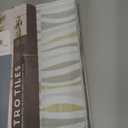 Retro Self Adhesive 12-Inch Vinyl Floor Tiles, 20 Tiles - 12" x 12", Linen Waves Pattern - Peel & Stick, DIY Flooring for Kitchen, Dining Room, Bedrooms & Bathrooms by Achim Home Decor, Natural