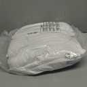 KeaBabies Toddler Pillow with Pillowcase, Jumbo 14X20 - Soft Organic Cotton Toddler Pillows for Sleeping - Machine Washable - Perfect for Travel, Toddler Bed Set (Soft White)