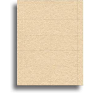 Parchment Style Business Cards - 25 Sheets / 250 Business Cards - 65lb Cover (176 gsm) (Brown)