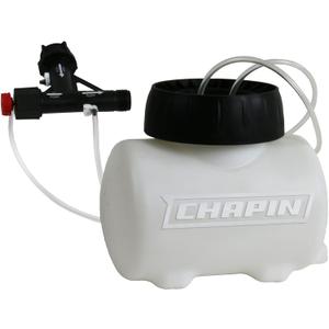 Chapin 4720 2-Gallon HydroFeed in-Line Fertilizing Injection System for Sprinklers and Direct Hose Use, 1-Pack, Translucent White