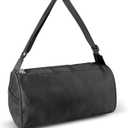 C&F BOGMOST Small Travel Duffel Bag Foldable Waterproof Gym Bag for Gym Beach Swim Bag Men Women Duffle Bag Lightweight Oxford Cloth Sports Bag -Black