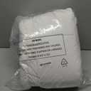 EASELAND Queen Size Down Alternative Comforter - Quilted Duvet Insert for All Seasons, Soft Lightweight with Corner Tabs, Summer Winter Warm Bedding, White 8888 Inches