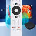 Replacement Voice Remote Control for Onn TV FHD 4K UHD Streaming Stick TV Box 100026240 100024646, with Voice Function