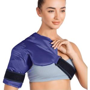 REVIX Shoulder Ice Pack Rotator Cuff Cold Therapy, Ice Packs for Injuries Reusable Gel for Shoulders Pain Relief, Bursitis and Swelling, Cold Compress Shoulder Ice Wrap, Standard