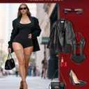 RSLOVE Lace Thigh High Stockings for Women Sexy Lace Antiskid Silicone Ultra Shimmery Pantyhose (One Size, Beige)
