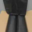 50 Count 55-60 Gallon Trash Bags, Large Garbage Bags Sturdy & Tear-Resistant Commercial Can Liners 55 Gallon, Large Black Trash Bags for Commercial, Lawn and Leaf Bags (50 Count)