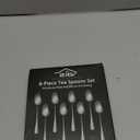 8-Piece 6.7 Inches Stainless Steel Tea Spoon,Durable Dishwasher Safe Teaspoons,Silverware Dessert Spoons For Kitchen,Small Spoons For Restaurant,Hotel