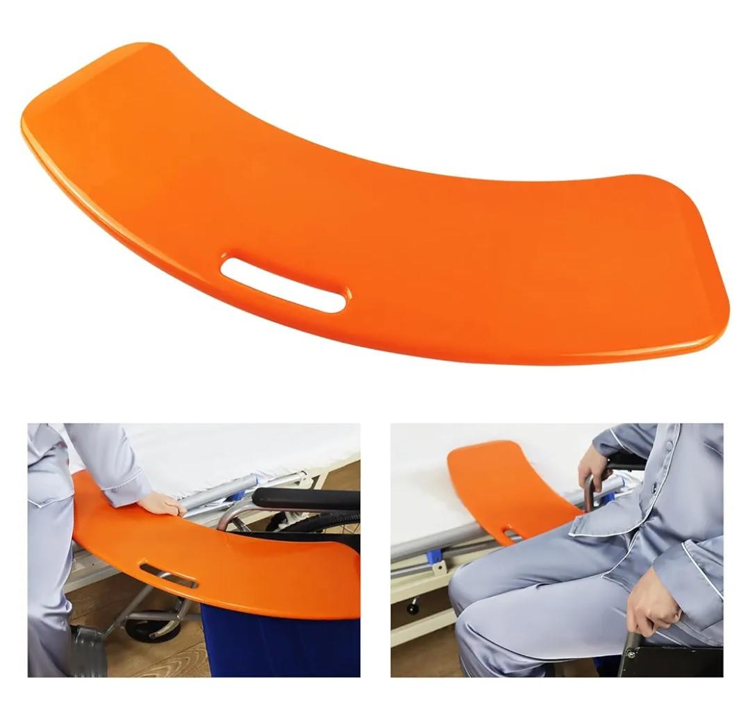 LOSCHEN Slide Transfer Board, Patient Slide Assist Device for Transferring Patient or Handica from Wheelchair to Bed, Toilet, Tub, Car - Slide Board with A Handle,Weight Capacity 320lbs
