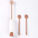 Handheld Electric Baby Formula Mixer,Handheld Drink Mixer (White)