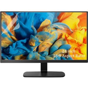 2 Pack 24" Anti Glare Screen Protector for 24-inch 16:9 Widescreen Desktop PC LED Monitor, 24-inch Sceptre/LG/Dell/HP/Acer/ViewSonic/ASUS/Aoc/Samsung Widescreen Monitor Matte Screen Protector