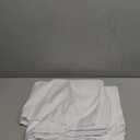 Premium White Pillowcases 6 Pack, Standard Queen Size, Soft Brushed 1800 Thread Count Microfiber, Allergies Free, Wrinkle Resistant, Tailoring Iron, 0.5 Dozen Bulk Pillowcases Set