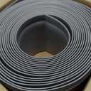 Vinyl Wall Base Baseboard Molding Trim 4" Gray Flexible Self Adhesive Rubber Wall Base Moulding Trim Peel and Stick Design (20Ft, Grey)