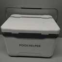 Pool Cooler for Above-Ground Pools - 13L Insulated Hard Cooler with 72-Hour Ice Retention, UV-Resistant Design, Portable Pool Accessories for Beach, Camping, Poolside & Outdoor Use