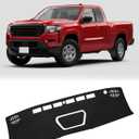 FIILINES Cubierta de salpicadero compatible con Nissan Frontier 2022 2023 2024 2025 Accesorios Frontier cubierta de salpicadero protector de malla antideslizante para Nissan Frontier 2022 2023 2024