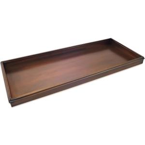 Good Directions Large Boot Tray, Classic Multi-Purpose All Weather Decorative Boot Tray, Shoes, Plants, Garage, Patio Door, Pet Bowls, 34 inch Entry Indoor Shoe Tray, Brown Copper Finish
