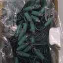 Wabarle Led Christmas Net Lights for Bushes 132 Led, 6ft x 6ft Christmas Net Lights Outdoor Mesh Tree Trunk Green Wire Christmas Decorations for Bushes,Tree,Shrubs,Xmas(Warm White)