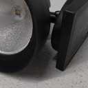 Outdoor Expressions Black Plastic Floodlight Solar Path Light 1 PRS (Pack of 1)