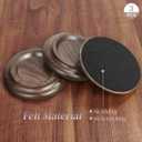 Piano Caster Cups Grand Piano Caster Cups Wood coasters Cups Piano Caster Pads for Grand Piano