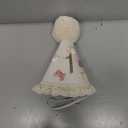 BASCT Bow 1st Birthday Hat for Girls – Boho First Birthday Crown, Baby Girl Pink Party Hat, Bow Theme Decorations, Cake Smash Outfit