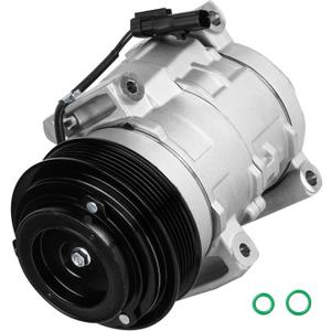 Air Conditioner AC Compressor with Clutch fit for Chrysler Town & Country 2011-2016, for Dodge Journey 11-19, for Avenger 11-14, Grand Caravan 11-20, Ram C/V 12-15 for VW Routan 11-14-for 3.6L Only